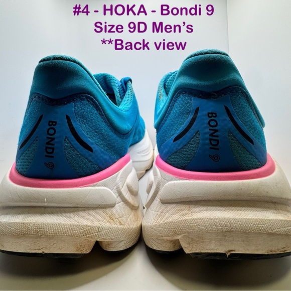 Hoka Mens Vibrant Blue Sneakers main image 4